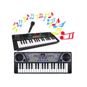 Teclado Musical com Microfone BX1622