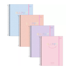 AGENDA ESPIRAL PLANNER HAPPY 2026